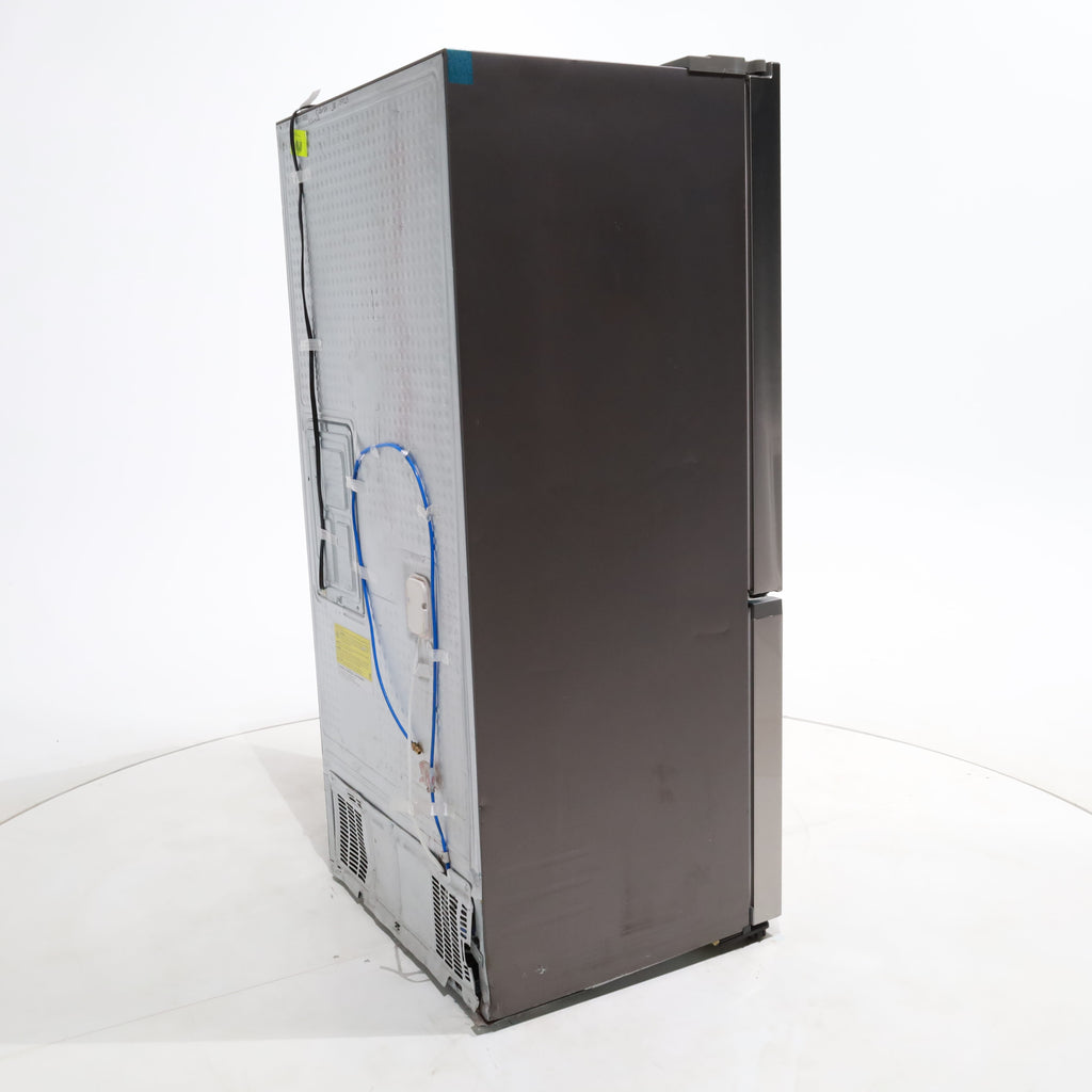 Pictures of 33 in. Wide Fingerprint Resistant Stainless Steel ENERGY STAR Smart Samsung  17.5 cu. ft. 3 Door French Door Refrigerator with Internal Ice Maker - Scratch & Dent - Moderate - Neu Appliance Outlet - Discount Appliance Outlet in Austin, Tx