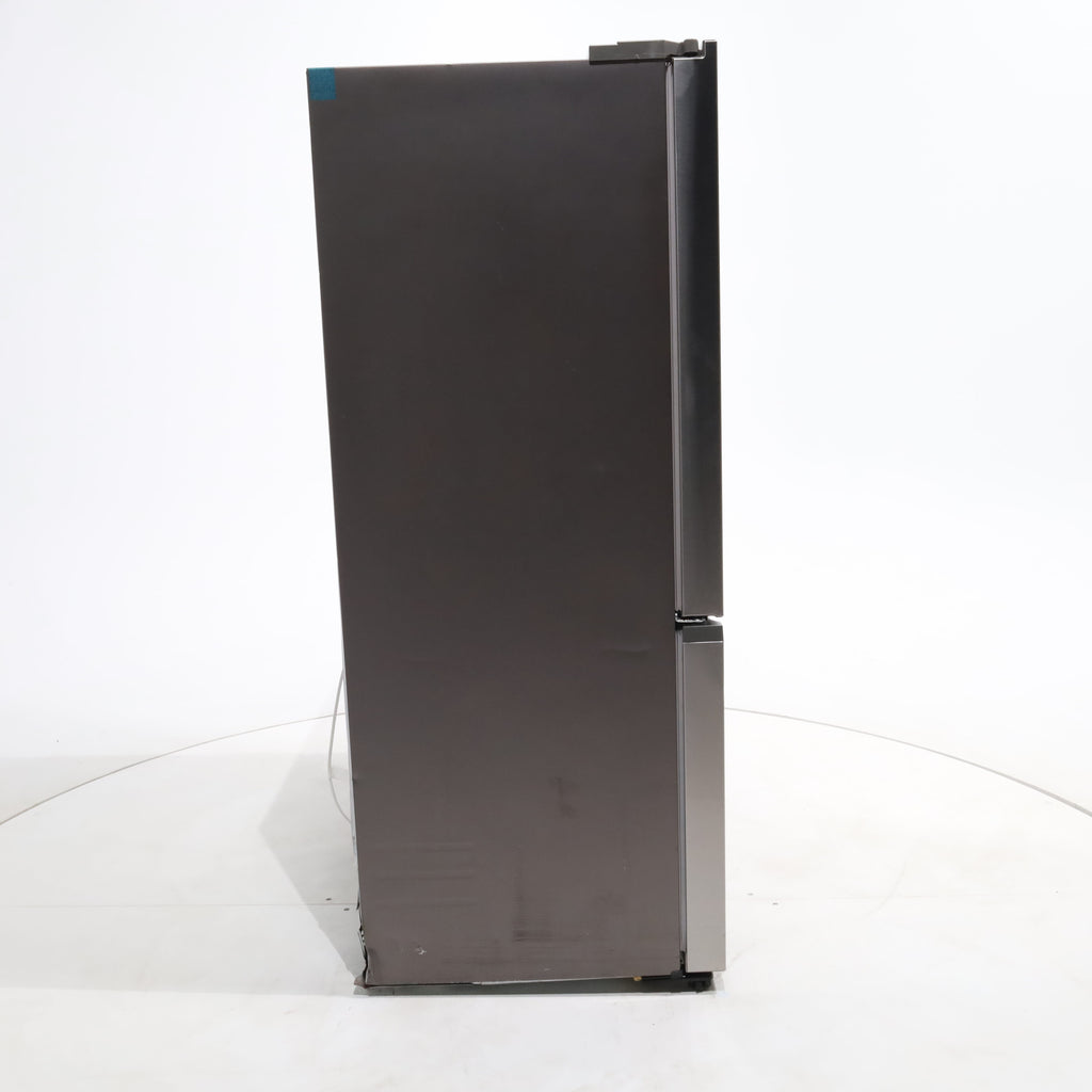 Pictures of 33 in. Wide Fingerprint Resistant Stainless Steel ENERGY STAR Smart Samsung  17.5 cu. ft. 3 Door French Door Refrigerator with Internal Ice Maker - Scratch & Dent - Moderate - Neu Appliance Outlet - Discount Appliance Outlet in Austin, Tx