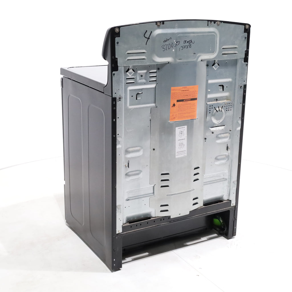 Pictures of Stainless Steel GE 5.3 cu. ft. 4 Heating Element Freestanding Range with Ceramic Glass Cooktop - Certified Refurbished - Neu Appliance Outlet - Discount Appliance Outlet in Austin, Tx