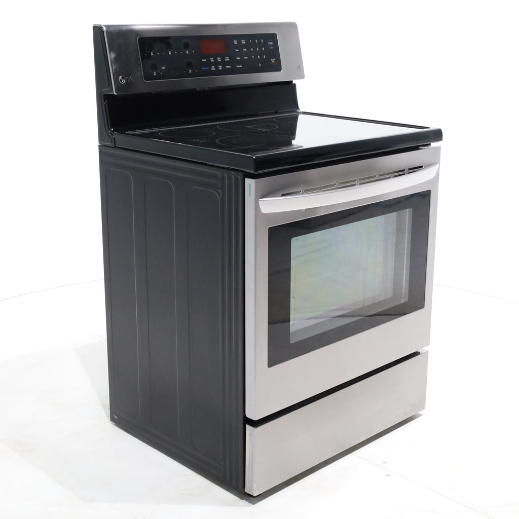 Pictures of LG Stainless Steel 6.3 cu. ft. Electric Single Oven Range with True Convection and EasyClean -Certified Refurbished - Neu Appliance Outlet - Discount Appliance Outlet in Austin, Tx