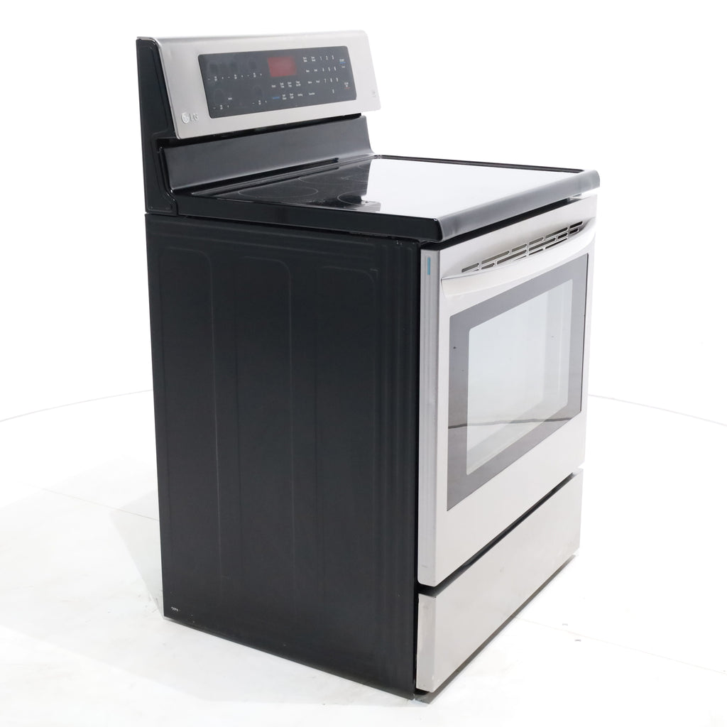 Pictures of LG Stainless Steel 6.3 cu. ft. Electric Single Oven Range with True Convection and EasyClean -Certified Refurbished - Neu Appliance Outlet - Discount Appliance Outlet in Austin, Tx