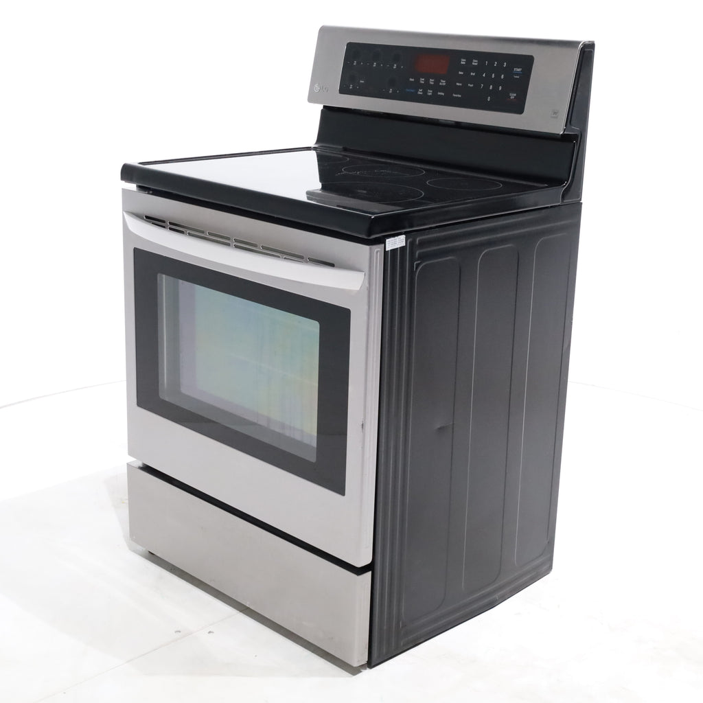 Pictures of LG Stainless Steel 6.3 cu. ft. Electric Single Oven Range with True Convection and EasyClean -Certified Refurbished - Neu Appliance Outlet - Discount Appliance Outlet in Austin, Tx