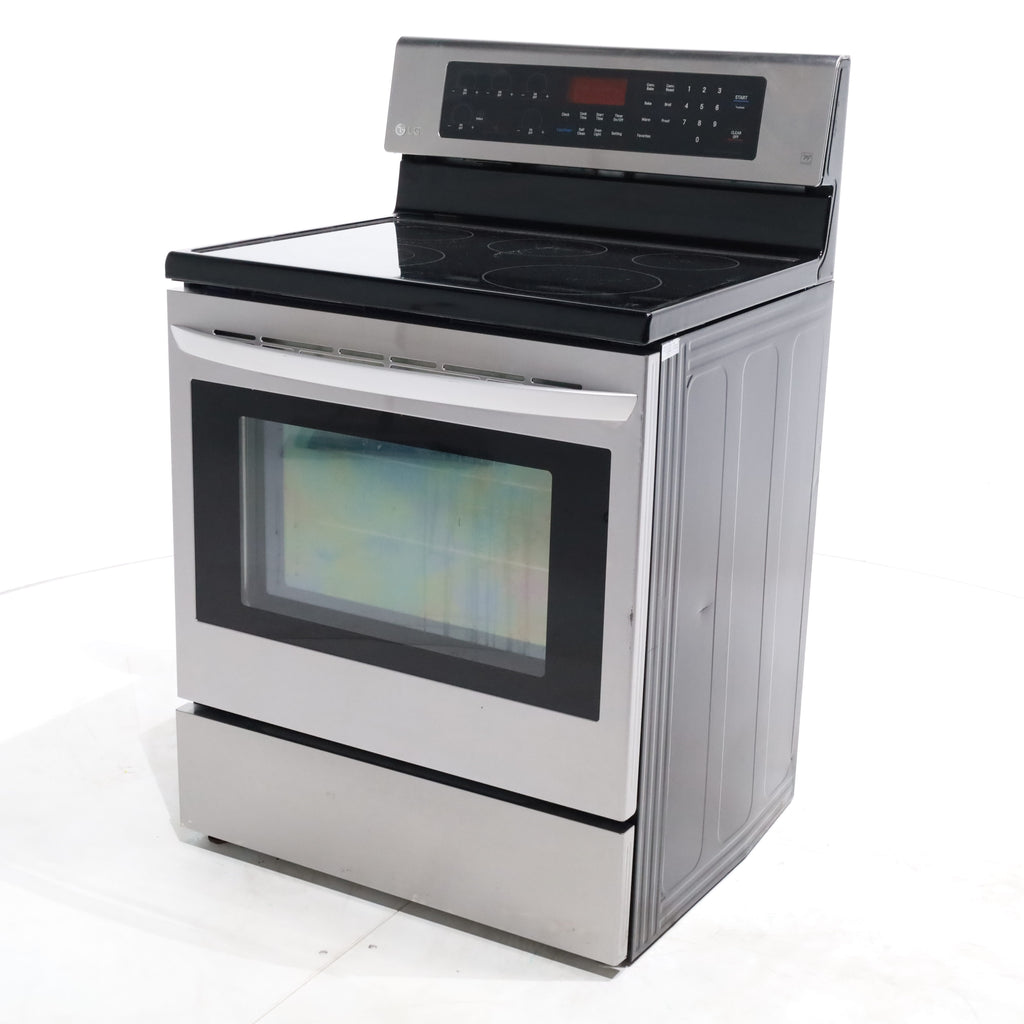 Pictures of LG Stainless Steel 6.3 cu. ft. Electric Single Oven Range with True Convection and EasyClean -Certified Refurbished - Neu Appliance Outlet - Discount Appliance Outlet in Austin, Tx