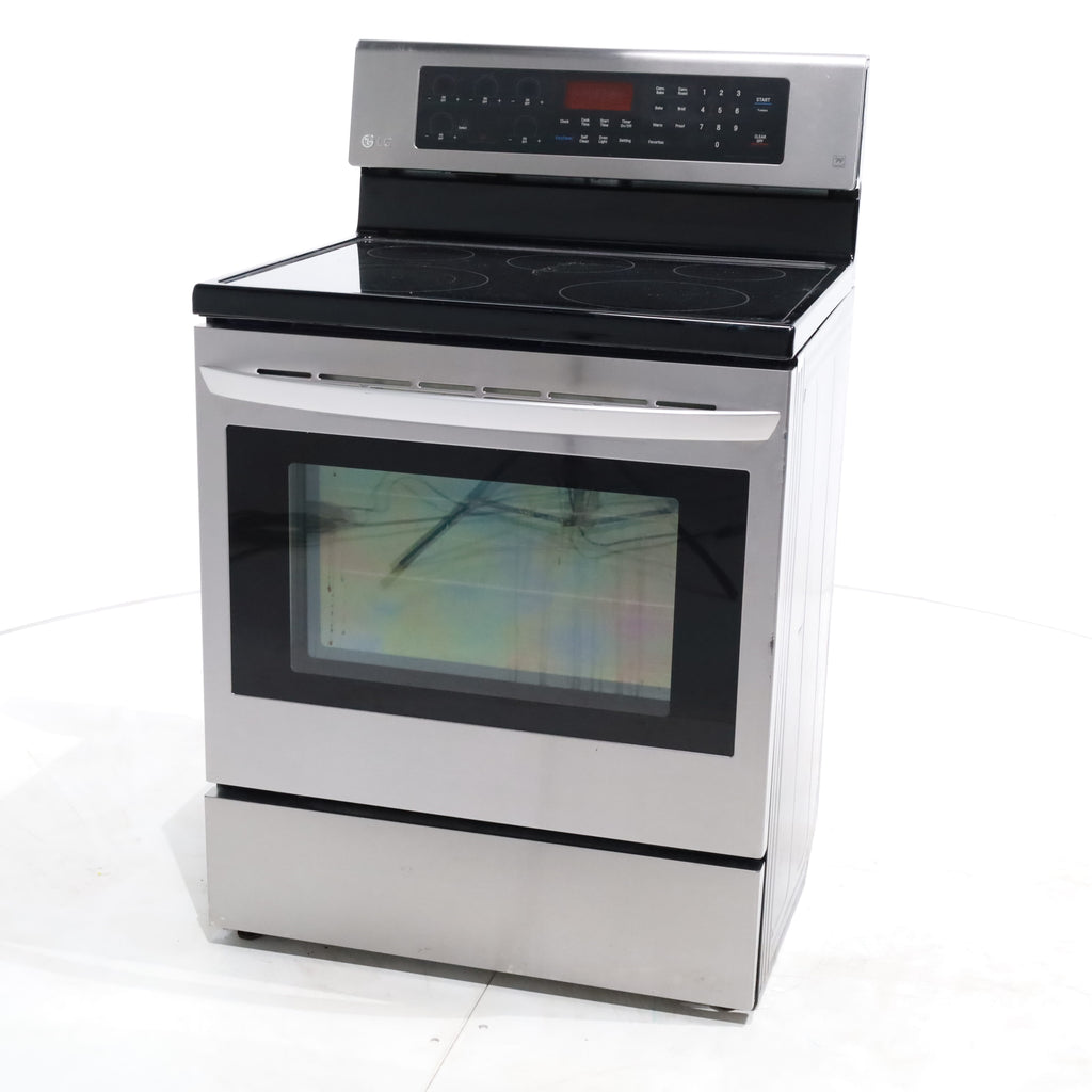 Pictures of LG Stainless Steel 6.3 cu. ft. Electric Single Oven Range with True Convection and EasyClean -Certified Refurbished - Neu Appliance Outlet - Discount Appliance Outlet in Austin, Tx