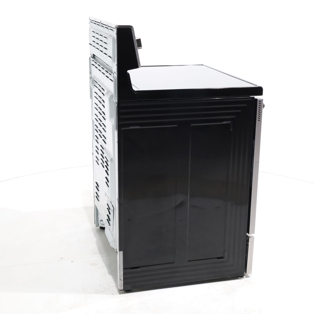 Pictures of Stainless Steel Samsung 5.9 cu. ft. Freestanding 5 Heating Element Smooth Cooktop Electric Range with True Convection  - Certified Refurbished - Neu Appliance Outlet - Discount Appliance Outlet in Austin, Tx