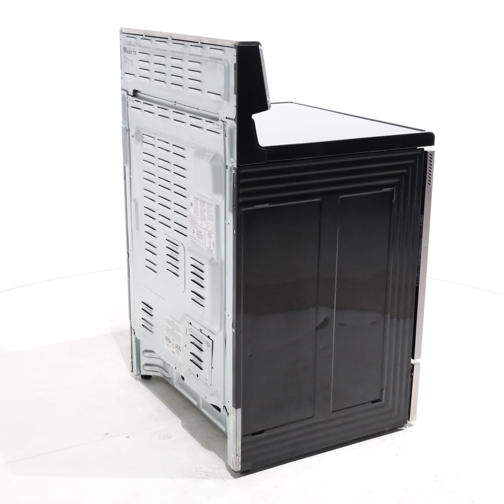 Pictures of Stainless Steel Samsung 5.9 cu. ft. Freestanding 5 Heating Element Smooth Cooktop Electric Range with True Convection  - Certified Refurbished - Neu Appliance Outlet - Discount Appliance Outlet in Austin, Tx