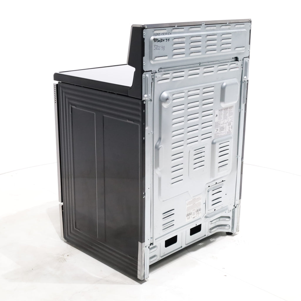 Pictures of Stainless Steel Samsung 5.9 cu. ft. Freestanding 5 Heating Element Smooth Cooktop Electric Range with True Convection  - Certified Refurbished - Neu Appliance Outlet - Discount Appliance Outlet in Austin, Tx