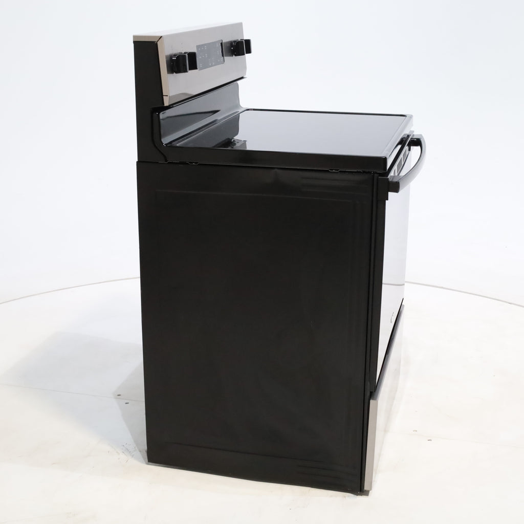 Pictures of Stainless Steel Whirlpool 5.3 cu. ft. 5 Heating Element Freestanding Electric Range with FlexHeat Dual Radiant Elements - Certified Refurbished - Neu Appliance Outlet - Discount Appliance Outlet in Austin, Tx