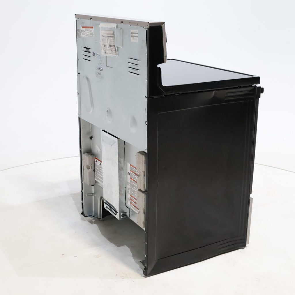 Pictures of Stainless Steel Whirlpool 5.3 cu. ft. 5 Heating Element Freestanding Electric Range with FlexHeat Dual Radiant Elements - Certified Refurbished - Neu Appliance Outlet - Discount Appliance Outlet in Austin, Tx