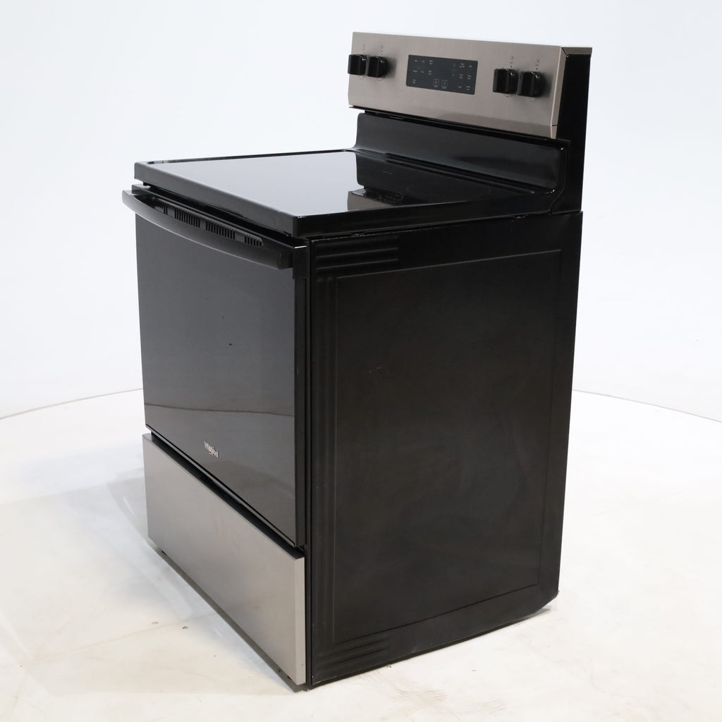 Pictures of Stainless Steel Whirlpool 5.3 cu. ft. 5 Heating Element Freestanding Electric Range with FlexHeat Dual Radiant Elements - Certified Refurbished - Neu Appliance Outlet - Discount Appliance Outlet in Austin, Tx