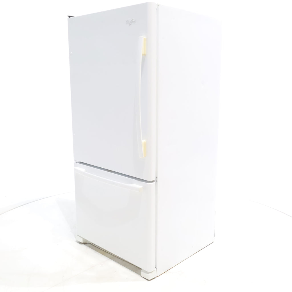 Pictures of ENERGY STAR Whirlpool 21.9 cu. ft. Bottom Freezer Refrigerator with Automatic Icemaker - Neu Appliance Outlet - Discount Appliance Outlet in Austin, Tx