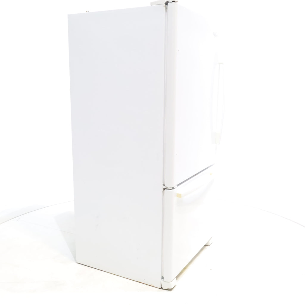 Pictures of ENERGY STAR Whirlpool 21.9 cu. ft. Bottom Freezer Refrigerator with Automatic Icemaker - Neu Appliance Outlet - Discount Appliance Outlet in Austin, Tx