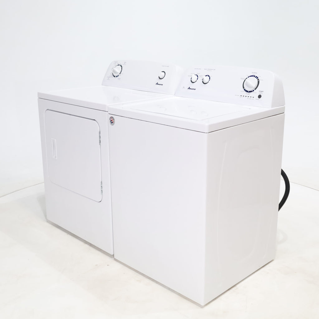 Pictures of Amana 3.5 cu. ft. Top-Load Washer with Deep Water Wash Option and 6.5 cu. ft. Electric Dryer with Automatic Cycles - Certified Refurbished - Neu Appliance Outlet - Discount Appliance Outlet in Austin, Tx
