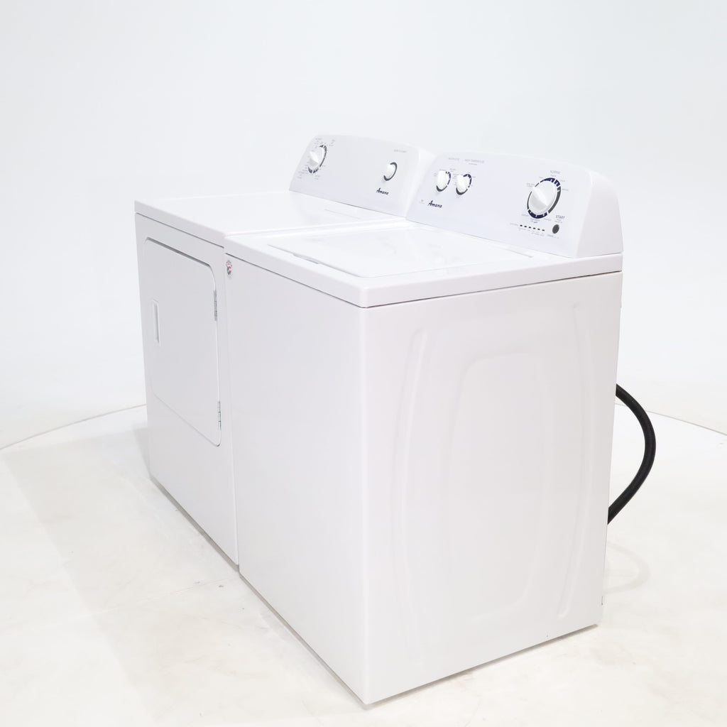 Pictures of Amana 3.5 cu. ft. Top-Load Washer with Deep Water Wash Option and 6.5 cu. ft. Electric Dryer with Automatic Cycles - Certified Refurbished - Neu Appliance Outlet - Discount Appliance Outlet in Austin, Tx