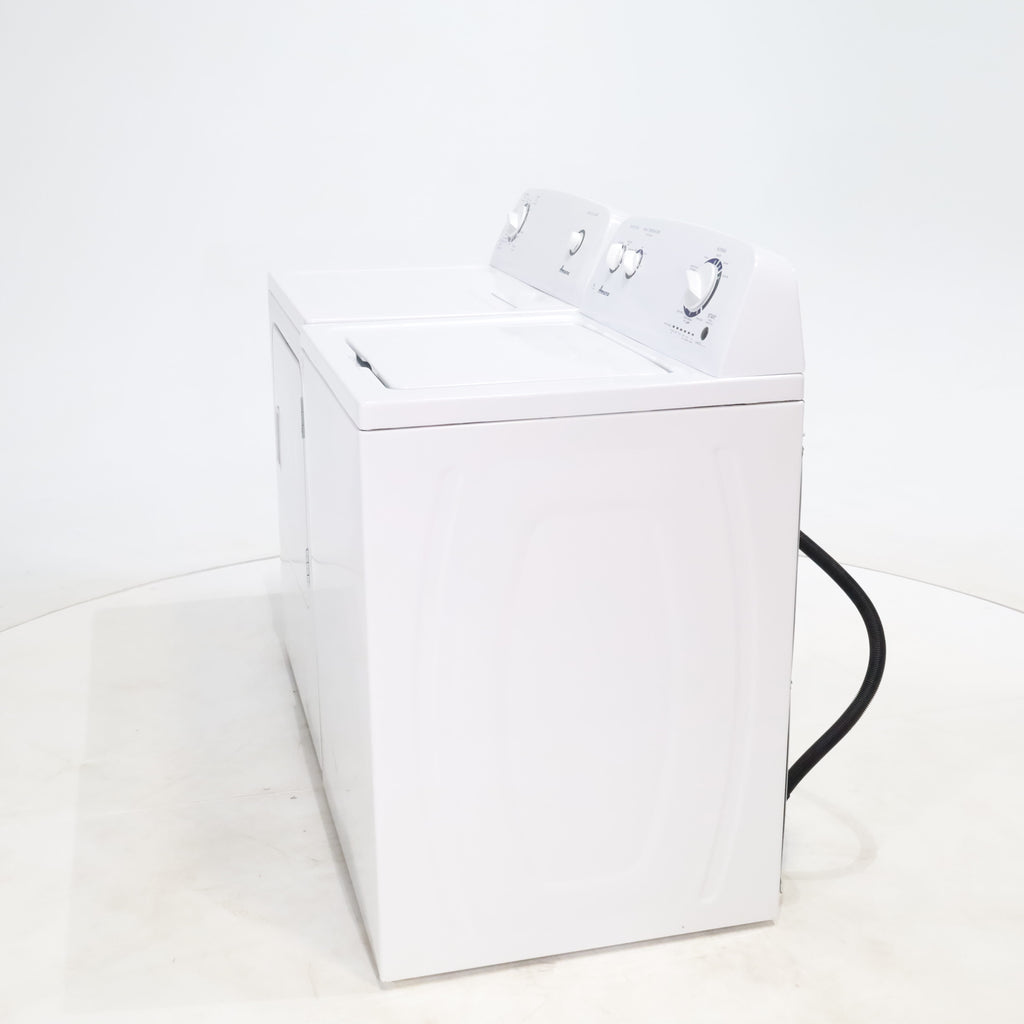 Pictures of Amana 3.5 cu. ft. Top-Load Washer with Deep Water Wash Option and 6.5 cu. ft. Electric Dryer with Automatic Cycles - Certified Refurbished - Neu Appliance Outlet - Discount Appliance Outlet in Austin, Tx