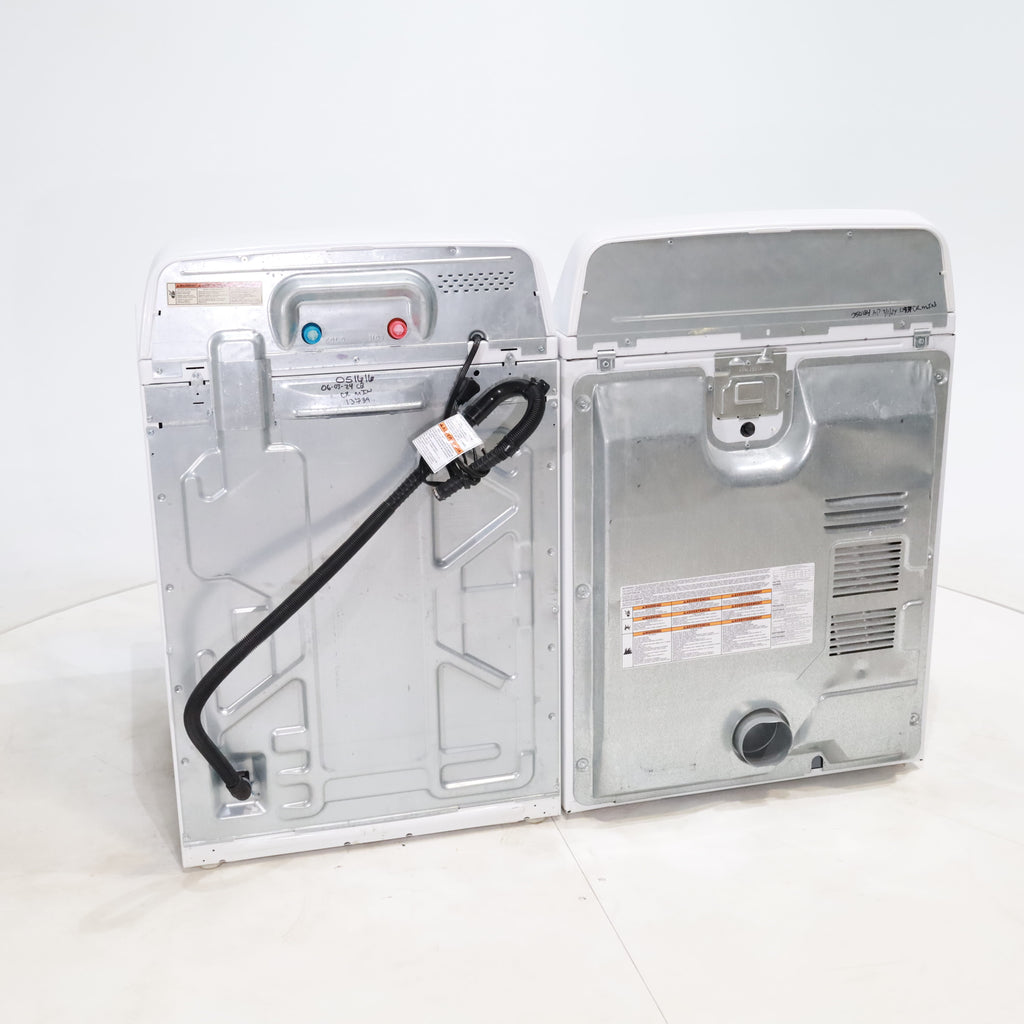 Pictures of Amana 3.5 cu. ft. Top-Load Washer with Deep Water Wash Option and 6.5 cu. ft. Electric Dryer with Automatic Cycles - Certified Refurbished - Neu Appliance Outlet - Discount Appliance Outlet in Austin, Tx