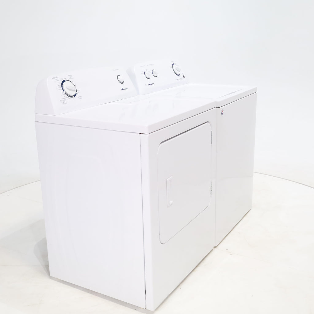Pictures of Amana 3.5 cu. ft. Top-Load Washer with Deep Water Wash Option and 6.5 cu. ft. Electric Dryer with Automatic Cycles - Certified Refurbished - Neu Appliance Outlet - Discount Appliance Outlet in Austin, Tx