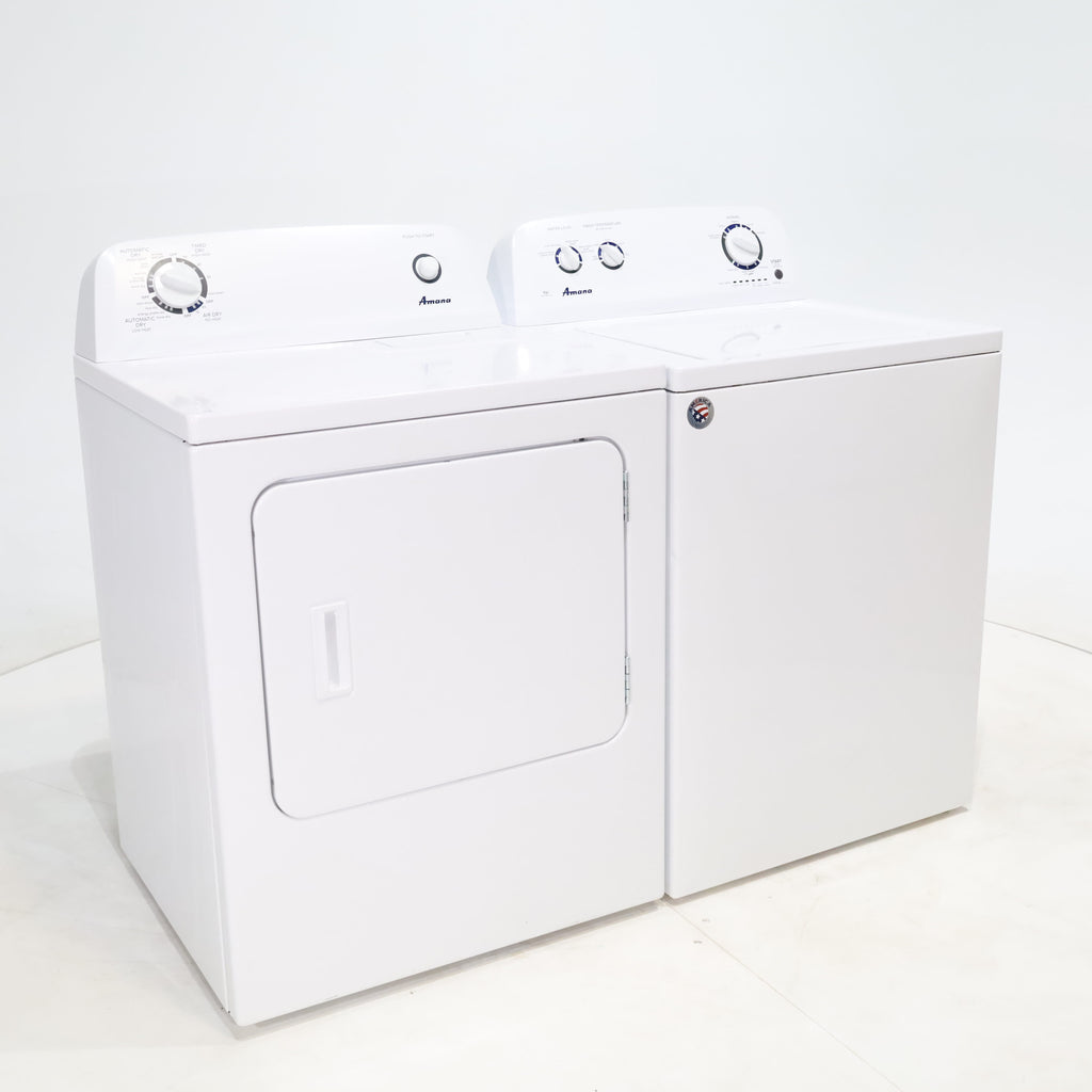 Pictures of Amana 3.5 cu. ft. Top-Load Washer with Deep Water Wash Option and 6.5 cu. ft. Electric Dryer with Automatic Cycles - Certified Refurbished - Neu Appliance Outlet - Discount Appliance Outlet in Austin, Tx