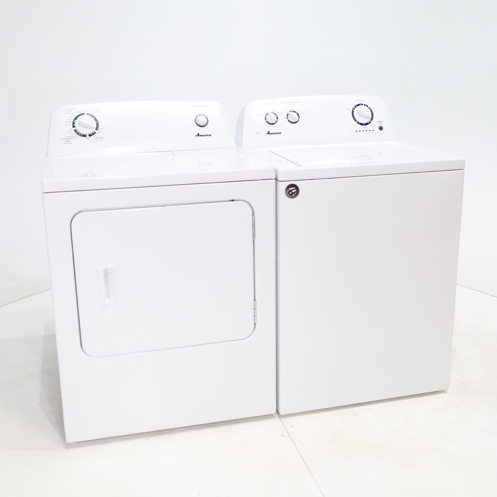 Pictures of Amana 3.5 cu. ft. Top-Load Washer with Deep Water Wash Option and 6.5 cu. ft. Electric Dryer with Automatic Cycles - Certified Refurbished - Neu Appliance Outlet - Discount Appliance Outlet in Austin, Tx