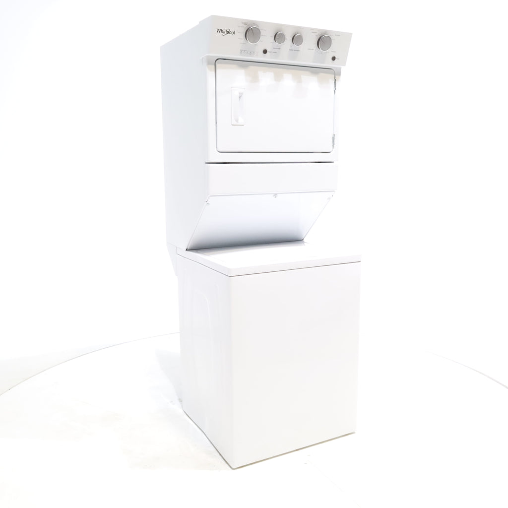 Pictures of 28 in. Wide Whirlpool 3.5 cu. ft. Washer and 5.9 cu. ft. Electric Dryer Laundry Center with AutoDry Drying System - Certified Refurbished - Neu Appliance Outlet - Discount Appliance Outlet in Austin, Tx