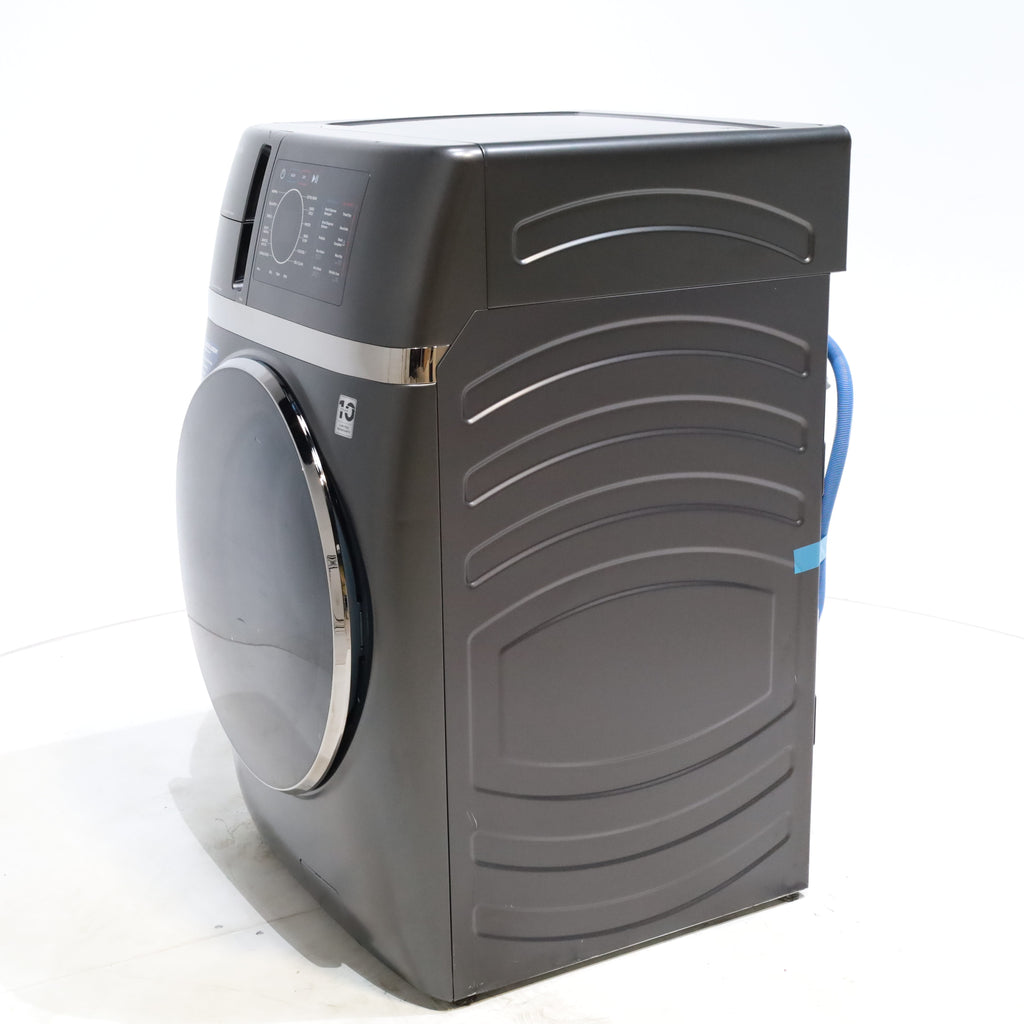 Pictures of Carbon Graphite ENERGY STAR  GE Profile 4.5 cu. ft. Capacity Front Load Combo Washing Machine and Electric Dryer with Ventless Heat Pump Technology - Scratch & Dent - Minor - Neu Appliance Outlet - Discount Appliance Outlet in Austin, Tx