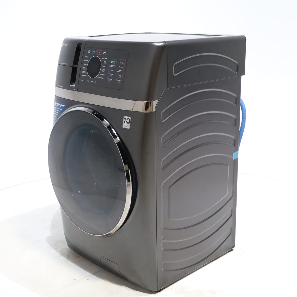 Pictures of Carbon Graphite ENERGY STAR  GE Profile 4.5 cu. ft. Capacity Front Load Combo Washing Machine and Electric Dryer with Ventless Heat Pump Technology - Scratch & Dent - Minor - Neu Appliance Outlet - Discount Appliance Outlet in Austin, Tx