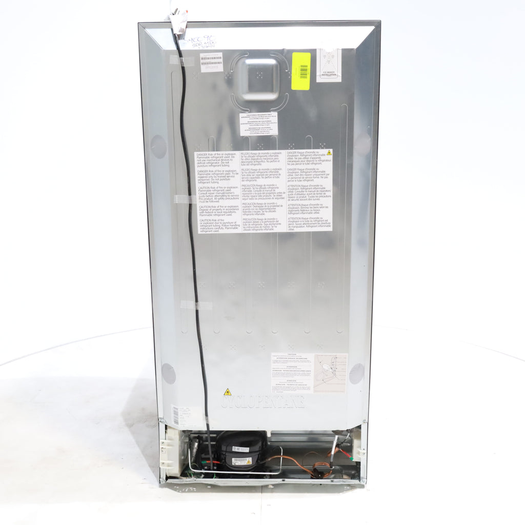 Pictures of Brushed Steel ENERGY STAR Frigidaire 13.9 cu. ft. Top Freezer Refrigerator with EvenTemp Cooling System - Scratch & Dent - Minor - Neu Appliance Outlet - Discount Appliance Outlet in Austin, Tx