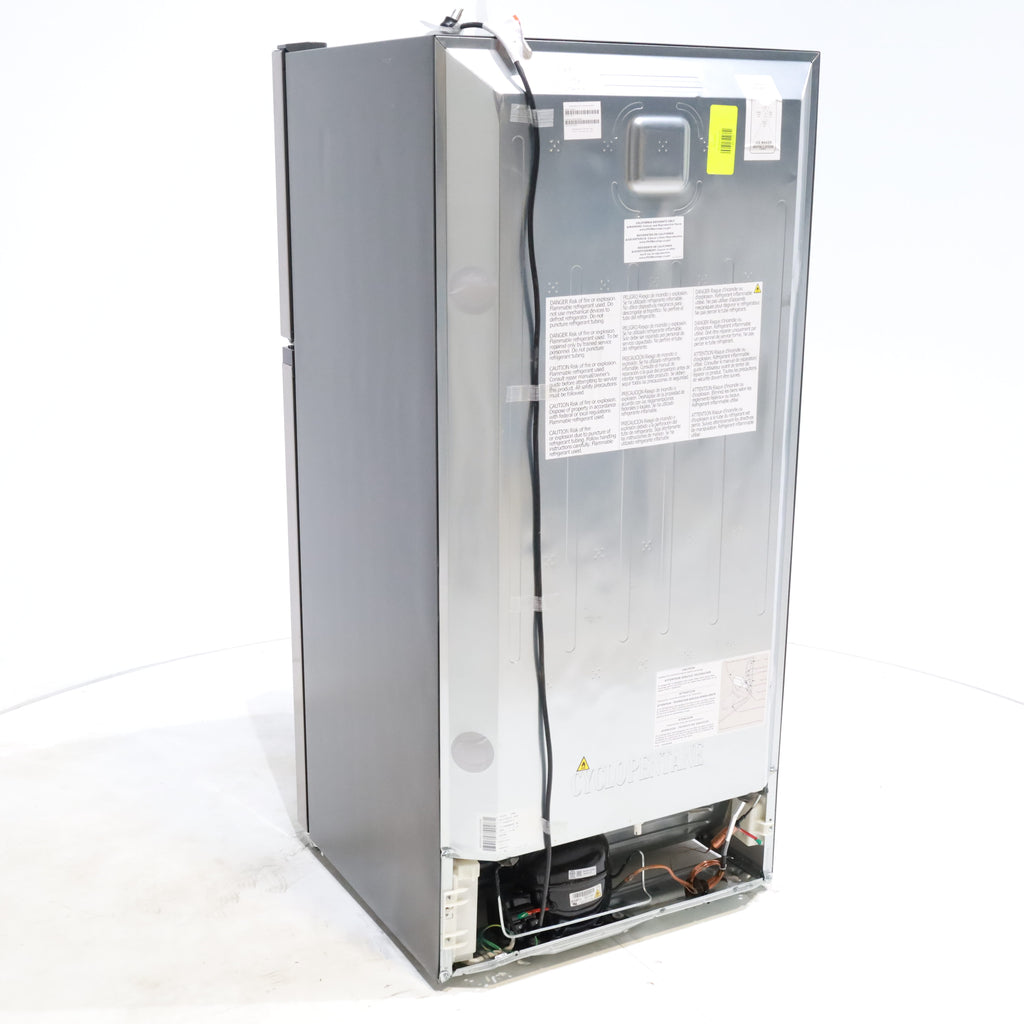 Pictures of Brushed Steel ENERGY STAR Frigidaire 13.9 cu. ft. Top Freezer Refrigerator with EvenTemp Cooling System - Scratch & Dent - Minor - Neu Appliance Outlet - Discount Appliance Outlet in Austin, Tx