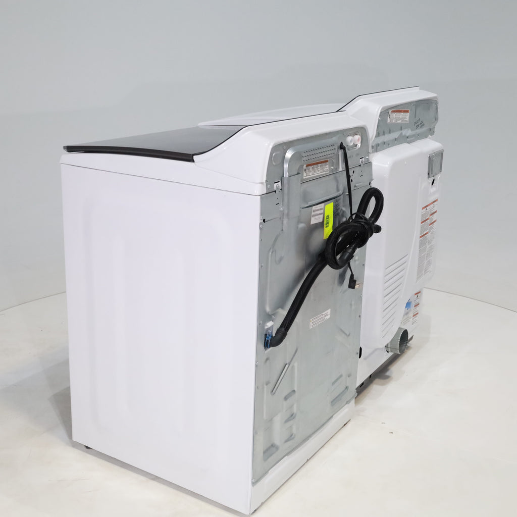 Pictures of ENERGY STAR Whirlpool 5.2 - 5.3 cu. ft. Smart Top Load Washing Machine with 2 in 1 Removable Agitator and 7.4 cu. ft. Electric Dryer with Hamper Door - Certified Refurbished - Neu Appliance Outlet - Discount Appliance Outlet in Austin, Tx