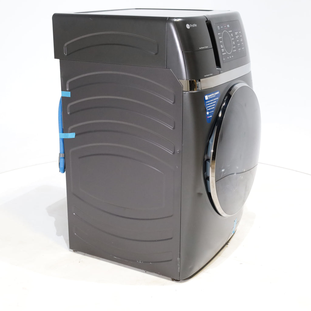 Pictures of Carbon Graphite ENERGY STAR  GE Profile 4.5 cu. ft. Capacity Front Load Combo Washing Machine and Electric Dryer with Ventless Heat Pump Technology - Scratch & Dent - Minor - Neu Appliance Outlet - Discount Appliance Outlet in Austin, Tx