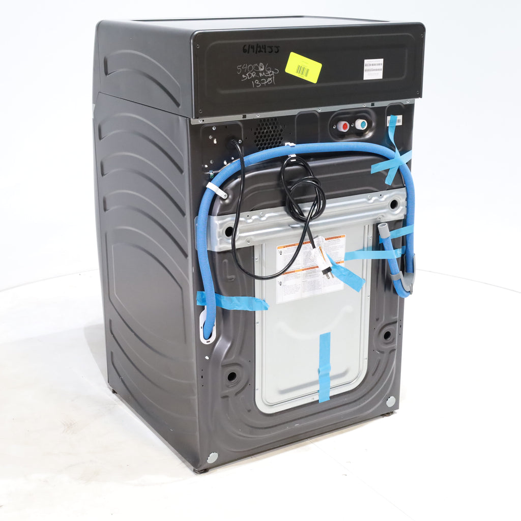 Pictures of Carbon Graphite ENERGY STAR  GE Profile 4.5 cu. ft. Capacity Front Load Combo Washing Machine and Electric Dryer with Ventless Heat Pump Technology - Scratch & Dent - Minor - Neu Appliance Outlet - Discount Appliance Outlet in Austin, Tx