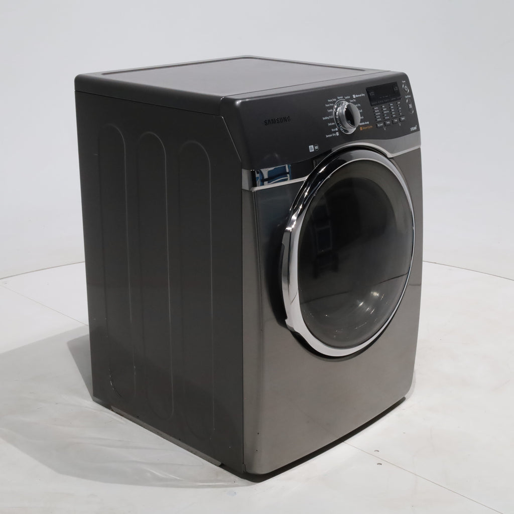 Pictures of Platinum Samsung 7.4 cu. ft. Frontload Gas Dryer with Steam - Certified Refurbished - Neu Appliance Outlet - Discount Appliance Outlet in Austin, Tx