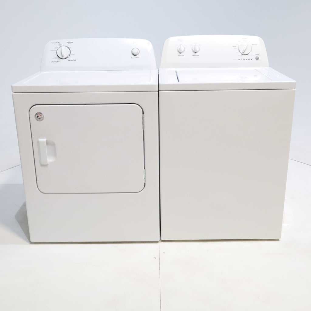 Pictures of Roper 3.5 cu. ft. Top Load Washer with Deep Water Wash and 6.5 cu. ft. Electric Dryer with Wrinkle Prevent - Neu Appliance Outlet - Discount Appliance Outlet in Austin, Tx