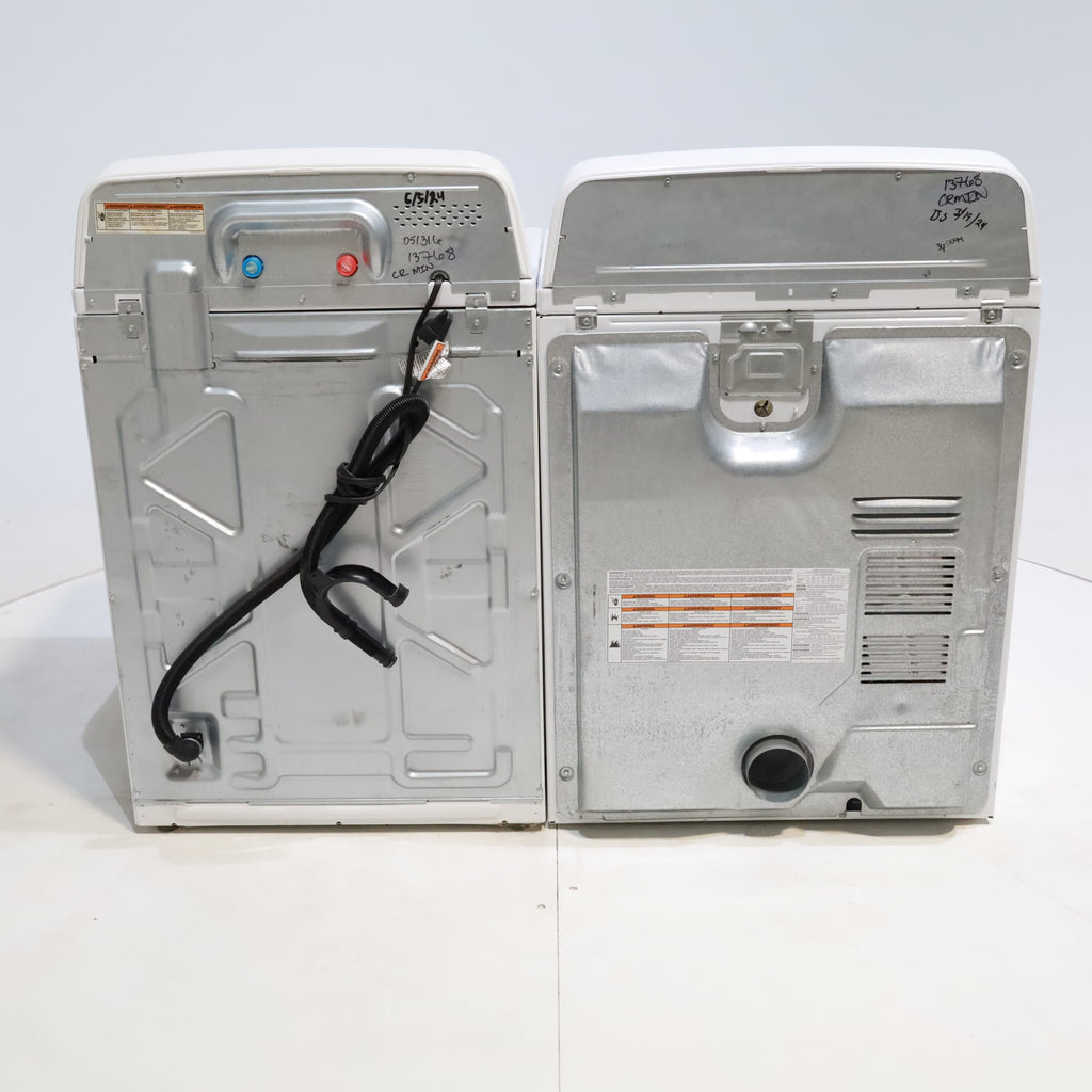 Pictures of Roper 3.5 cu. ft. Top Load Washer with Deep Water Wash and 6.5 cu. ft. Electric Dryer with Wrinkle Prevent - Neu Appliance Outlet - Discount Appliance Outlet in Austin, Tx