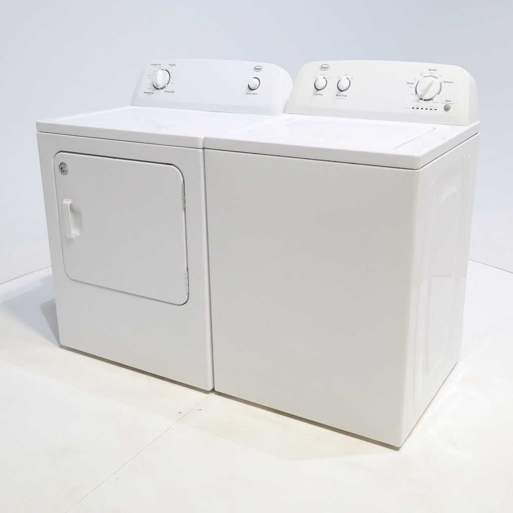 Pictures of Roper 3.5 cu. ft. Top Load Washer with Deep Water Wash and 6.5 cu. ft. Electric Dryer with Wrinkle Prevent - Neu Appliance Outlet - Discount Appliance Outlet in Austin, Tx