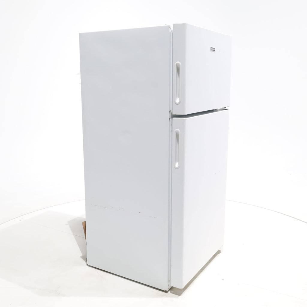 Pictures of White Hotpoint 14.6 cu. ft. Top Freezer Refrigerator with Reversible Door - Certified Refurbished - Neu Appliance Outlet - Discount Appliance Outlet in Austin, Tx