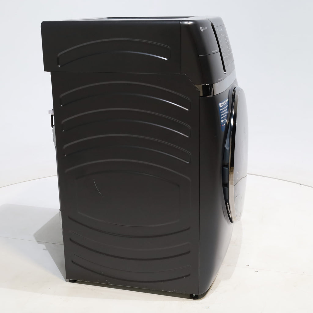 Pictures of Carbon Graphite ENERGY STAR  GE Profile 4.5 cu. ft. Capacity Front Load Combo Washing Machine and Electric Dryer with Ventless Heat Pump Technology - Scratch & Dent - Minor - Neu Appliance Outlet - Discount Appliance Outlet in Austin, Tx