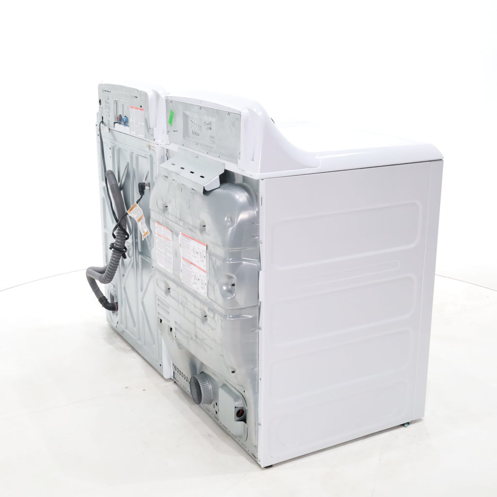 Pictures of ENERGY STAR GE  4.4 cu. ft. Top Load Washing Machine with Infusor Wash System and 7.2 cu. ft. Electric Dryer with HE Sensor Dry - Certified Refurbished - Neu Appliance Outlet - Discount Appliance Outlet in Austin, Tx