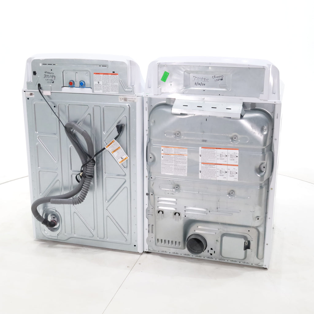 Pictures of ENERGY STAR GE  4.4 cu. ft. Top Load Washing Machine with Infusor Wash System and 7.2 cu. ft. Electric Dryer with HE Sensor Dry - Certified Refurbished - Neu Appliance Outlet - Discount Appliance Outlet in Austin, Tx