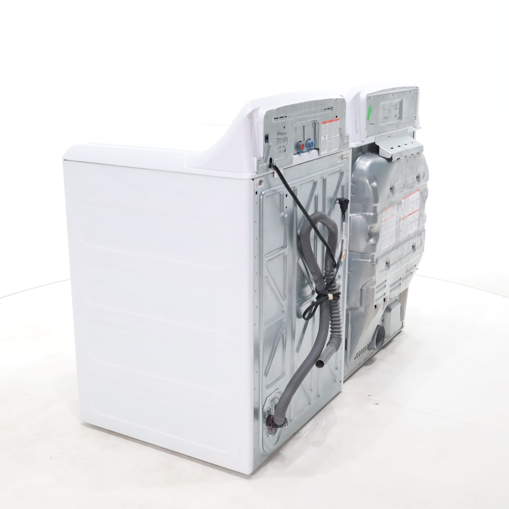 Pictures of ENERGY STAR GE  4.4 cu. ft. Top Load Washing Machine with Infusor Wash System and 7.2 cu. ft. Electric Dryer with HE Sensor Dry - Certified Refurbished - Neu Appliance Outlet - Discount Appliance Outlet in Austin, Tx