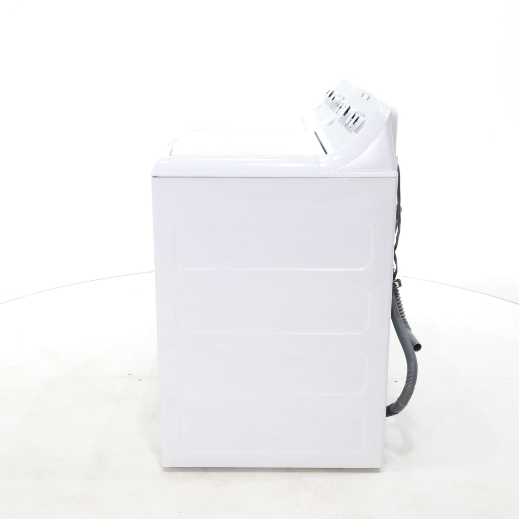 Pictures of ENERGY STAR GE  4.4 cu. ft. Top Load Washing Machine with Infusor Wash System and 7.2 cu. ft. Electric Dryer with HE Sensor Dry - Certified Refurbished - Neu Appliance Outlet - Discount Appliance Outlet in Austin, Tx