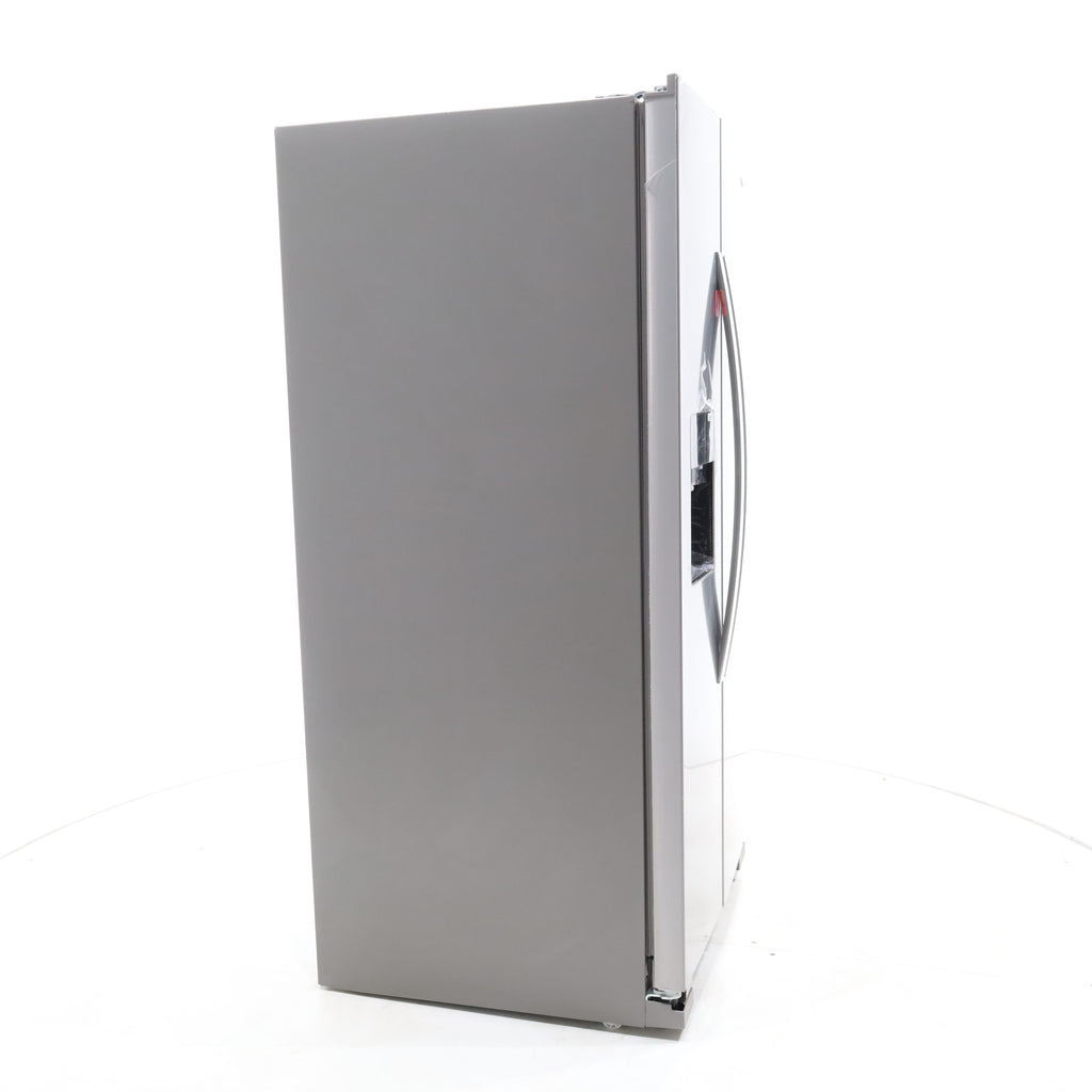 Pictures of Fingerprint-Resistant Stainless Steel Whirlpool 24.5 cu. ft. Side by Side Refrigerator with In Door Ice and Water Dispenser - Scratch & Dent - Minor - Neu Appliance Outlet - Discount Appliance Outlet in Austin, Tx