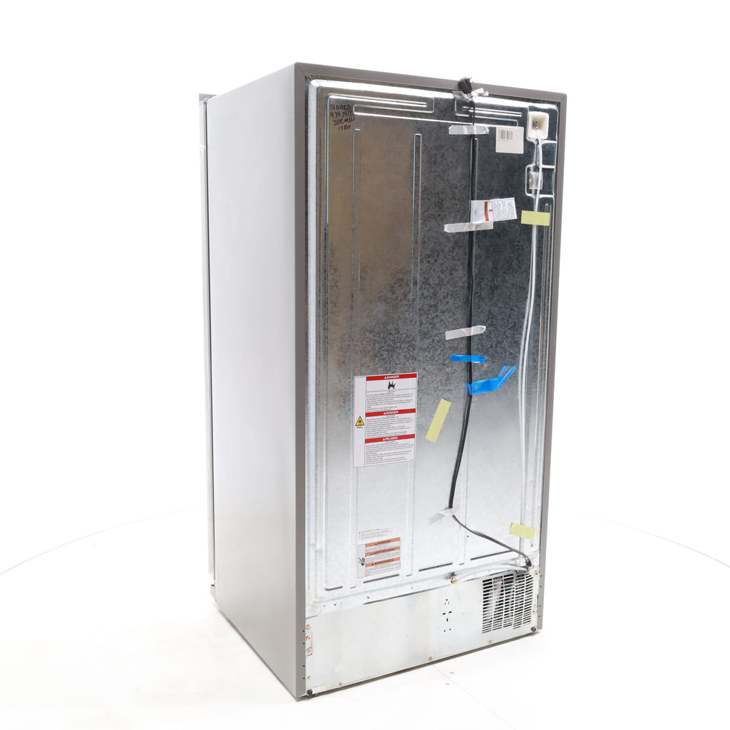 Pictures of Fingerprint-Resistant Stainless Steel Whirlpool 24.5 cu. ft. Side by Side Refrigerator with In Door Ice and Water Dispenser - Scratch & Dent - Minor - Neu Appliance Outlet - Discount Appliance Outlet in Austin, Tx