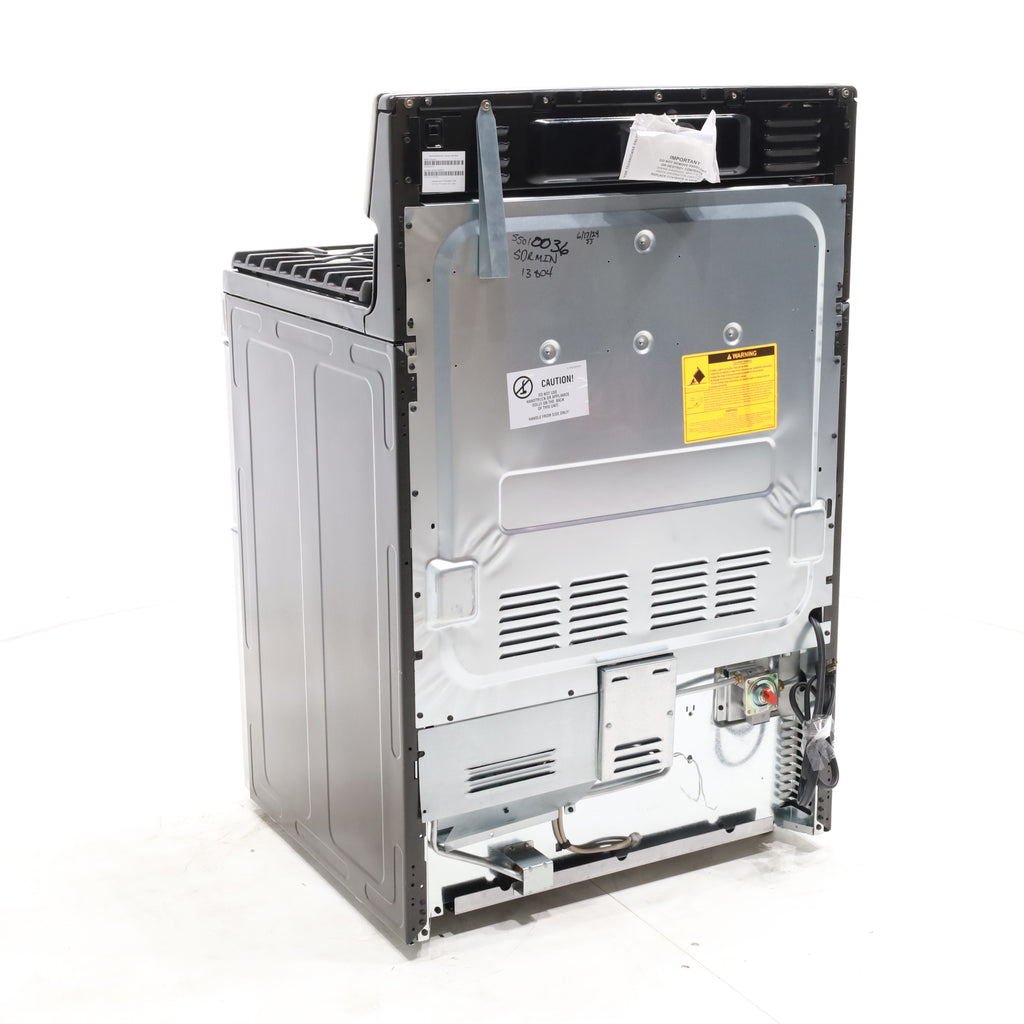 Pictures of Stainless Steel GE 6.8 Total cu. ft. 5 Burner Freestanding Gas Range with Double Oven - Scratch & Dent - Minor - Neu Appliance Outlet - Discount Appliance Outlet in Austin, Tx