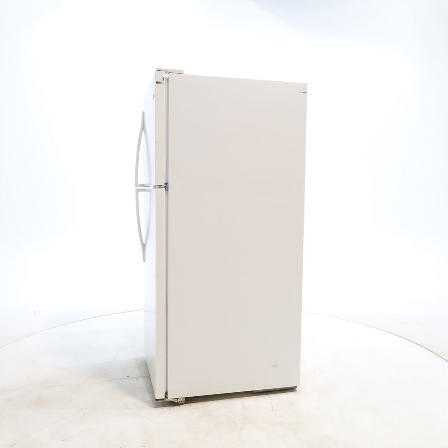 30 in. Wide White Whirlpool 18.2 cu. ft. Top Freezer Refrigerator with Icemaker - Certified Refurbished