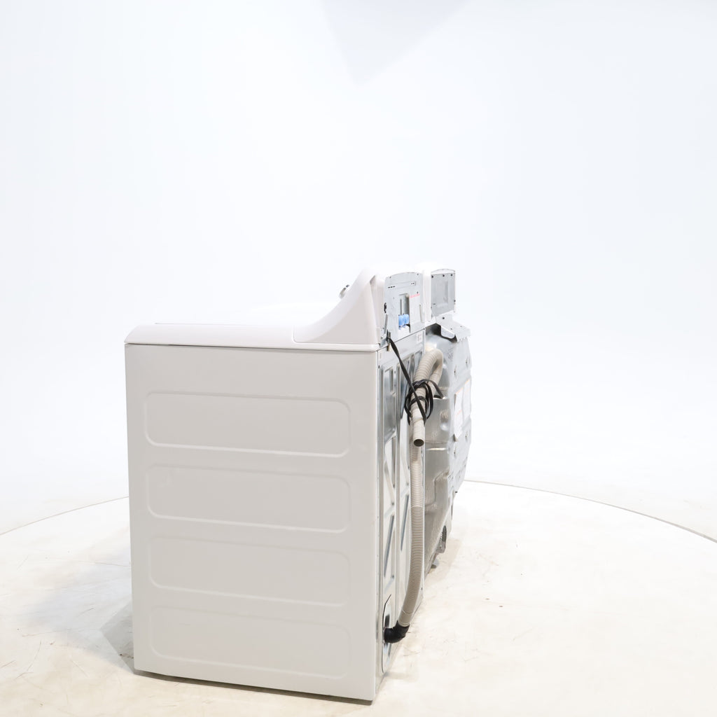 Pictures of ENERGY STAR GE  4.4 cu. ft. Top Load Washing Machine with Infusor Wash System and 7.2 cu. ft. Electric Dryer with HE Sensor Dry - Certified Refurbished - Neu Appliance Outlet - Discount Appliance Outlet in Austin, Tx