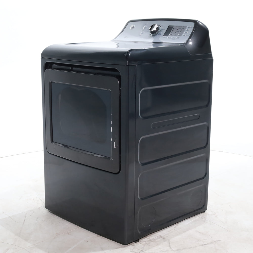 Pictures of Diamond Gray ENERGY STAR GE 7.4 cu. ft. Electric Dryer with HE Sensor Dry Technology - Certified Refurbished - Neu Appliance Outlet - Discount Appliance Outlet in Austin, Tx