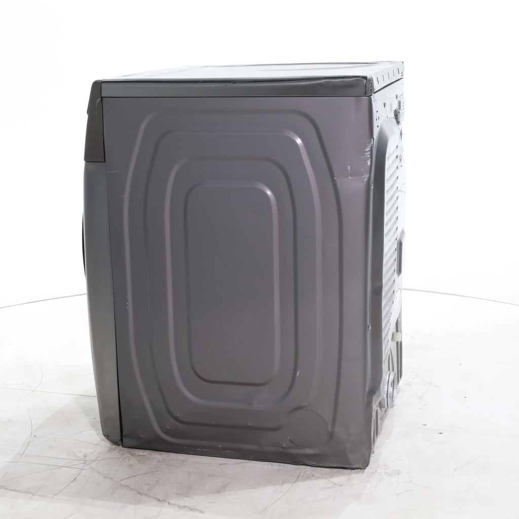 Pictures of Platinum Samsung 7.5 cu. ft. Front Load Electric Dryer with Steam- Scratch & Dent - Major - Neu Appliance Outlet - Discount Appliance Outlet in Austin, Tx