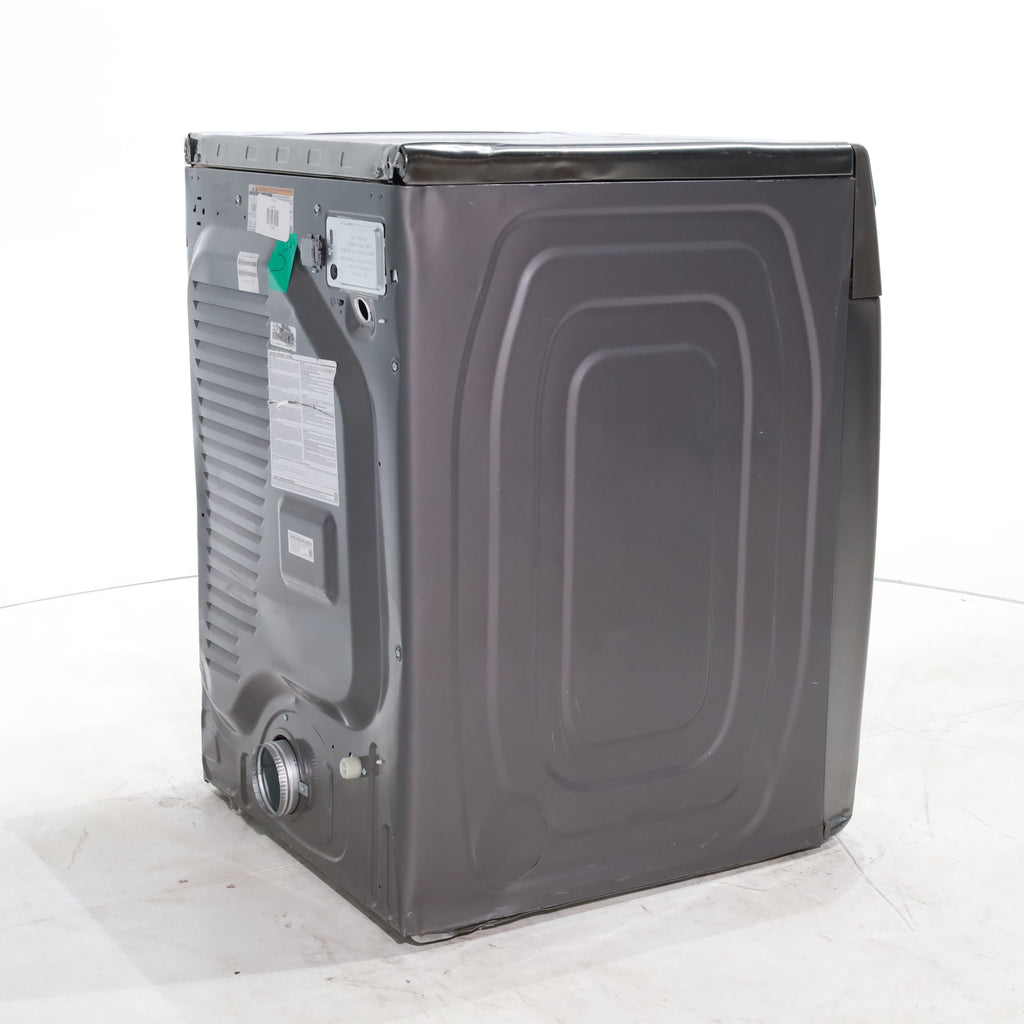 Pictures of Platinum Samsung 7.5 cu. ft. Front Load Electric Dryer with Steam- Scratch & Dent - Major - Neu Appliance Outlet - Discount Appliance Outlet in Austin, Tx