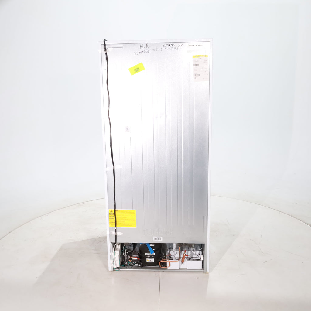 Pictures of White ENERGY STAR Midea 18.1 cu. ft. Top Freezer Refrigerator with Reversible Door - Scratch & Dent - Minor - Neu Appliance Outlet - Discount Appliance Outlet in Austin, Tx